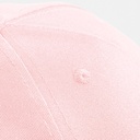 Dziecięca czapka 5-panelowa z bawełny organicznej - Powder Pink