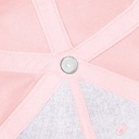 Dziecięca czapka 5-panelowa z bawełny organicznej - Powder Pink