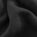 Duży szalik z frędzlami unisex - Black