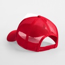 Czapka dziecięca trucker z siateczką - Classic Red & White