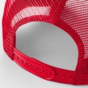 Czapka dziecięca trucker z siateczką - Classic Red & White