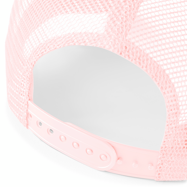 Czapka dziecięca trucker z siateczką - Pastel Pink