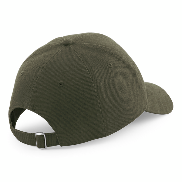 Czapka bawełniana 6-panelowa z regulacją - Olive Green