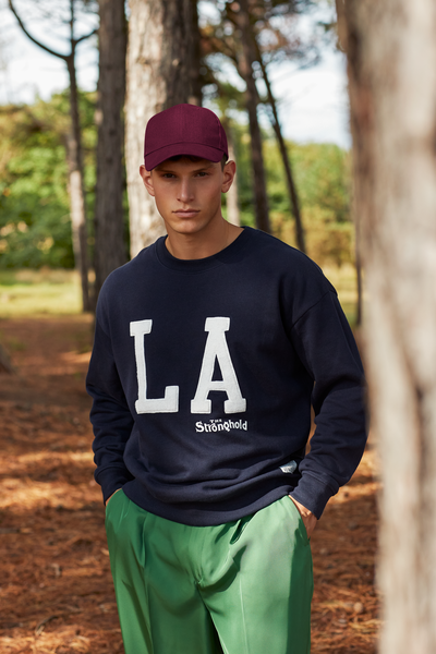 Czapka bawełniana 6-panelowa z regulacją - Classic Red