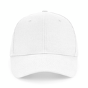 Czapka bawełniana 6-panelowa z regulacją - White