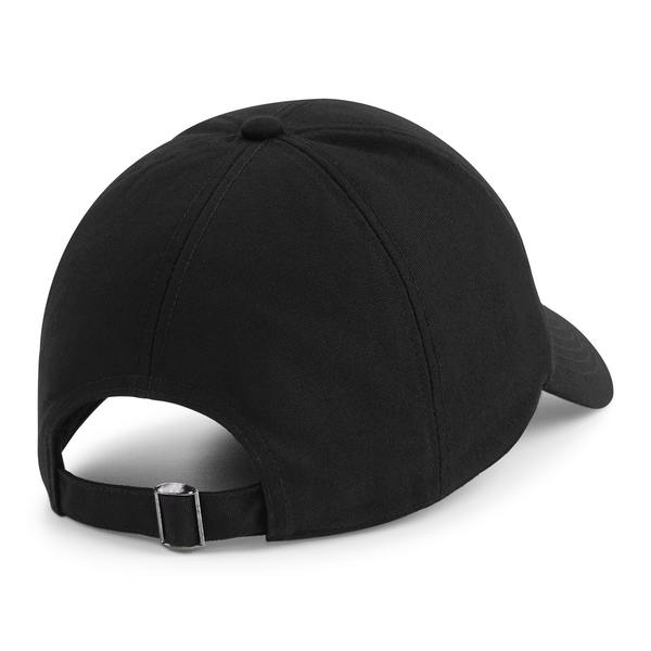 Czapka bawełniana 6-panelowa z regulacją - Black