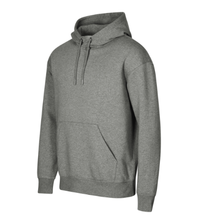 Bluza unisex MALFINI Cloud (GOTS) M428 - ciemnoszary melanż - c