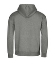 Bluza unisex MALFINI Cloud (GOTS) M428 - ciemnoszary melanż - b