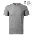 Koszulka unisex RIMECK Base MR06 - ciemnoszary melanż 12 (brand label) - A