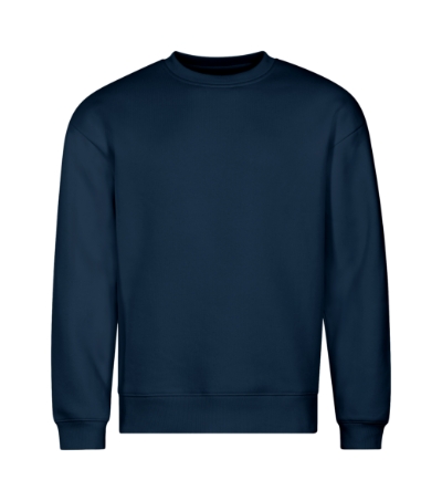 Bluza unisex MALFINI Vibe Crew M430 - granatowy - a