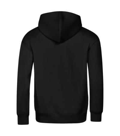Bluza unisex MALFINI Vibe Hoodie M431 - czarny - b
