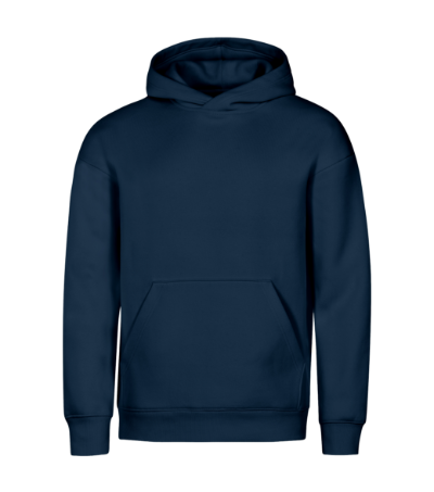 Bluza unisex MALFINI Vibe Hoodie M431 - granatowy - a