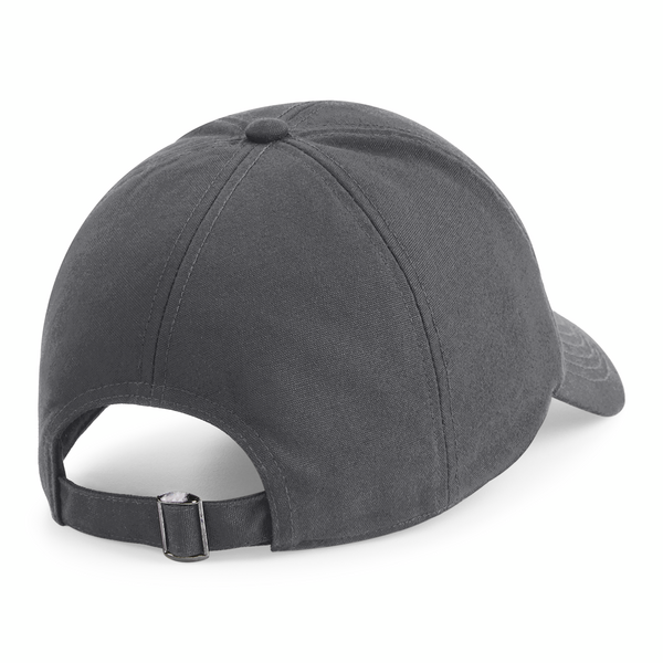 Czapka bawełniana 6-panelowa z regulacją - Graphite Grey