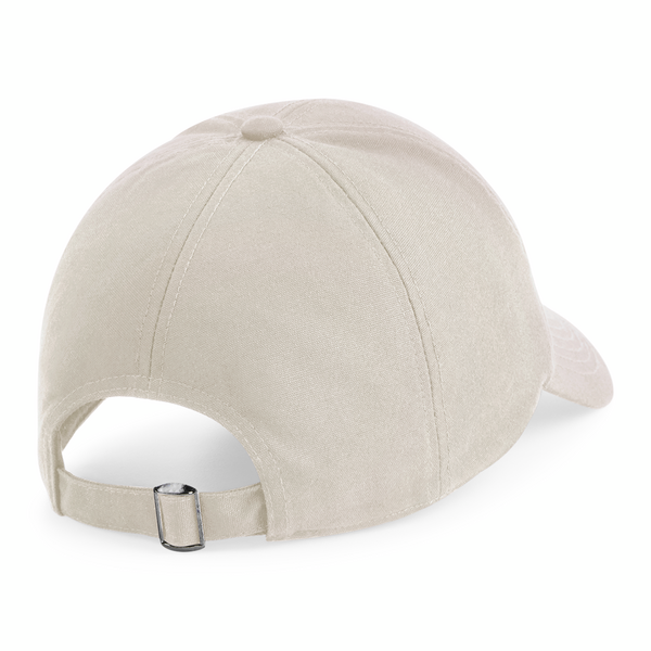 Czapka bawełniana 6-panelowa z regulacją - Sand
