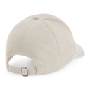 Czapka bawełniana 6-panelowa z regulacją - Sand