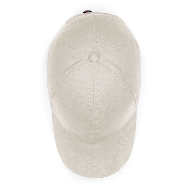 Czapka bawełniana 6-panelowa z regulacją - Sand