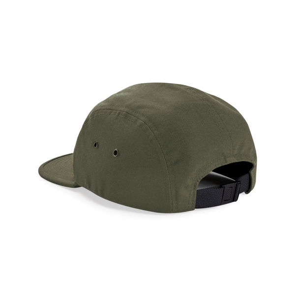 Czapka 5-panelowa z płaskim daszkiem - Olive Green