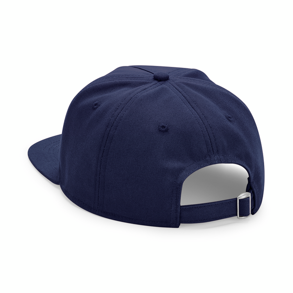 Czapka 5‑panelowa z bawełny organicznej - Oxford Navy