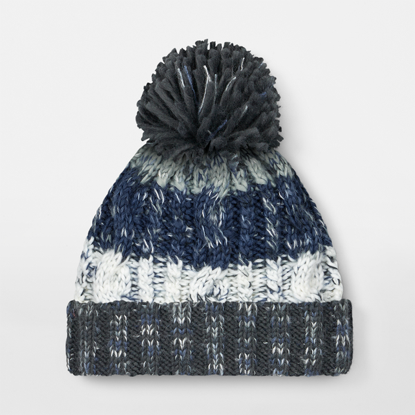 Czapka dzianinowa z pomponem - Arctic Dawn