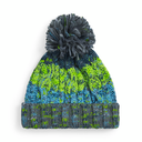 Czapka dzianinowa z pomponem - Electric Grey