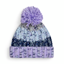 Czapka dzianinowa z pomponem - Lavender Fizz