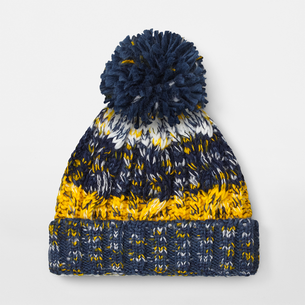 Czapka dzianinowa z pomponem - Morning Frost