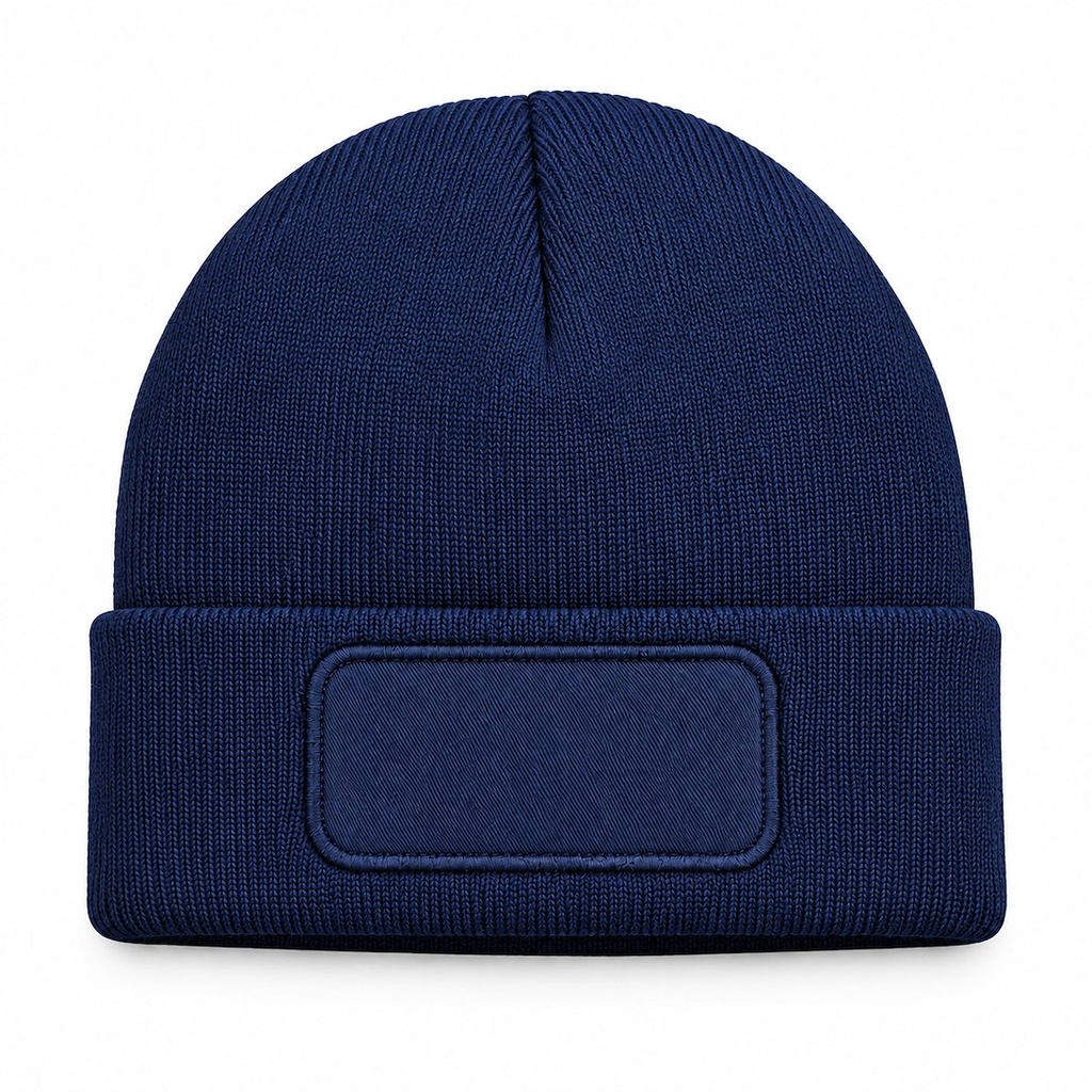 Czapka Zimowa Akrylowa z Naszywką CZZIM LOGO - Navy — zdjęcie dodatkowe