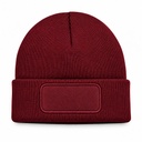 Czapka Zimowa Akrylowa z Naszywką CZZIM LOGO - Burgundy — zdjęcie dodatkowe