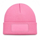Czapka Zimowa Akrylowa z Naszywką CZZIM LOGO - Pink — zdjęcie dodatkowe