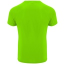Koszulka dziecięca sportowa BAHRAIN CA0407 - zielony fluorescencyjny — zdjęcie 2