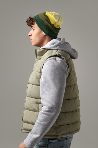 Czapka z recyklingu z górskim wzorem - Rocky Peaks