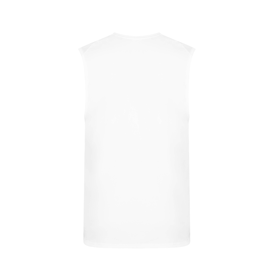 Męski bezrękawnik sportowy Cool Smooth  - Arctic White