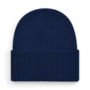 Czapka beanie z wywinięciem - Oxford Navy