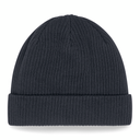 Czapka beanie z bawełny organicznej - Graphite Grey