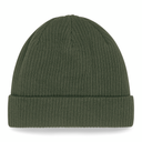 Czapka beanie z bawełny organicznej - Olive Green