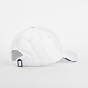 Czapka 5-panelowa z bawełny organicznej - White