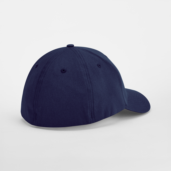 Czapka z bawełny organicznej z elastycznym dopasowaniem - Oxford Navy