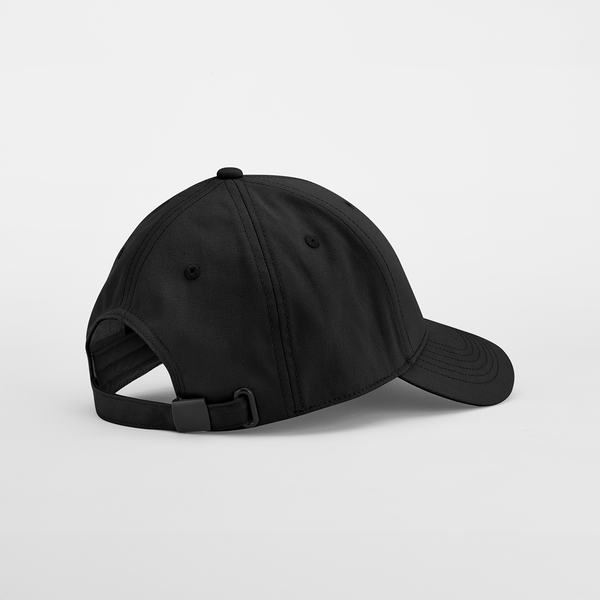 Czapka z bawełny ekologicznej 6-panelowa - Black