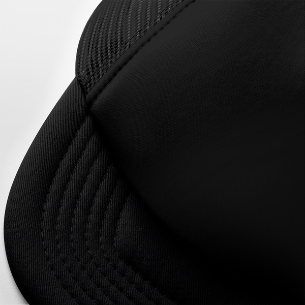 Dziecięca czapka trucker z siatką snapback - Black