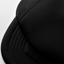 Dziecięca czapka trucker z siatką snapback - Black