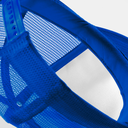 Dziecięca czapka trucker z siatką snapback - Bright Royal & White