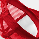 Dziecięca czapka trucker z siatką snapback - Classic Red & White