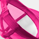 Dziecięca czapka trucker z siatką snapback - Fuchsia & White