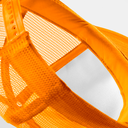 Dziecięca czapka trucker z siatką snapback - Orange & White