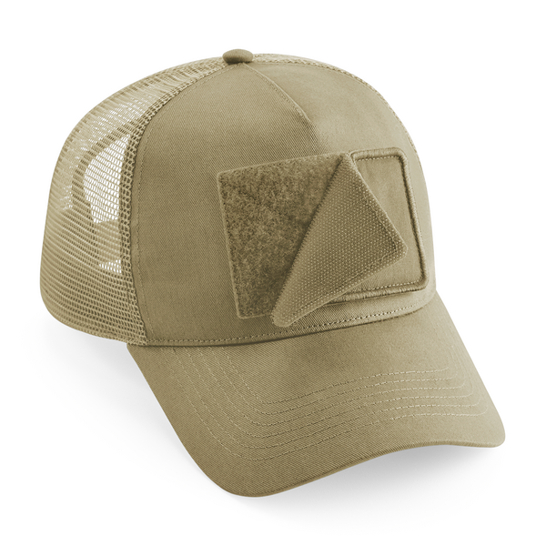 Czapka Trucker z Wymienną Łatką - Desert Sand