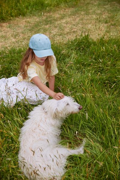 Młodzieżowa czapka z daszkiem vintage - Vintage Black 