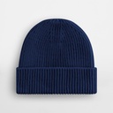 Czapka prążkowana z wywinięciem - Oxford Navy