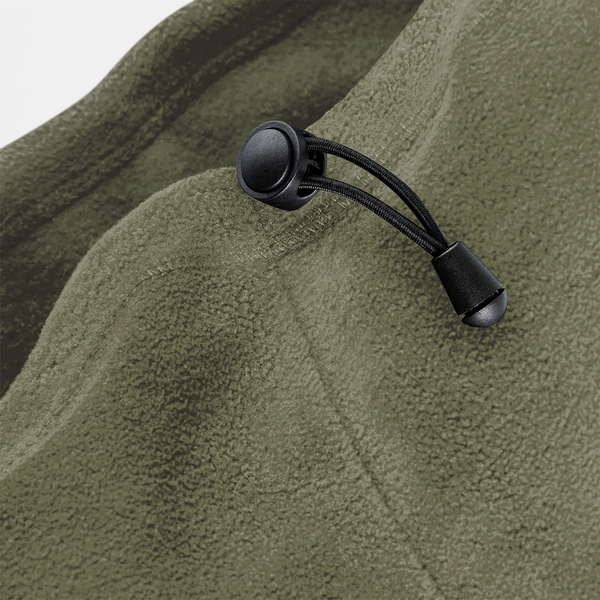 Komin polarowy z recyklingu - Olive Green