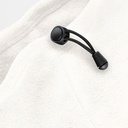 Komin polarowy z recyklingu - Soft White