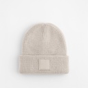 Dziecięca czapka beanie z głębokim podwinięciem - Natural Stone 